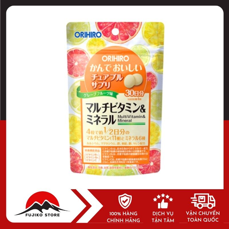 Viên bổ sung vitamin tổng hợp và khoáng chất dạng túi ORIHIRO