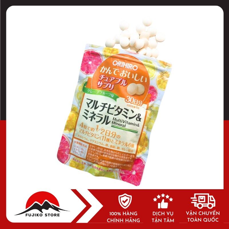 Viên bổ sung vitamin tổng hợp và khoáng chất dạng túi ORIHIRO