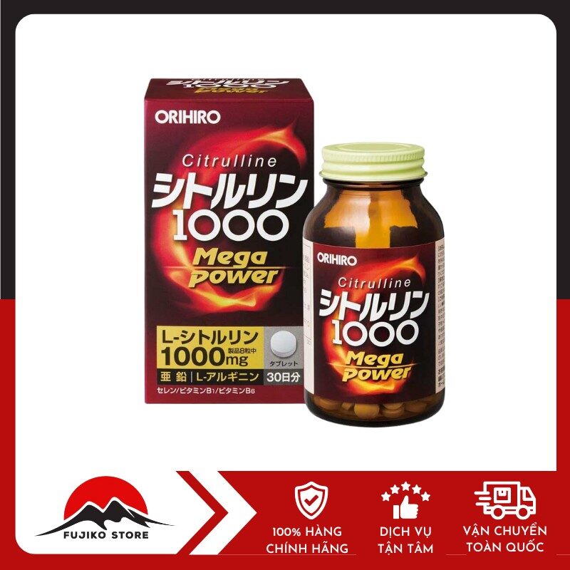 Viên uống bổ sung năng lượng Citrulline