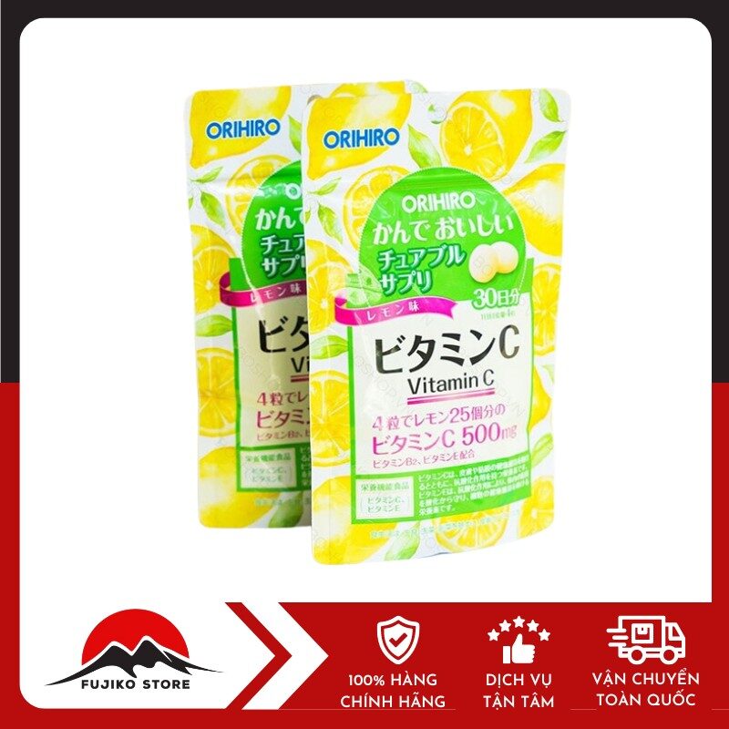 Viên bổ sung Vitamin C dạng túi ORIHIRO