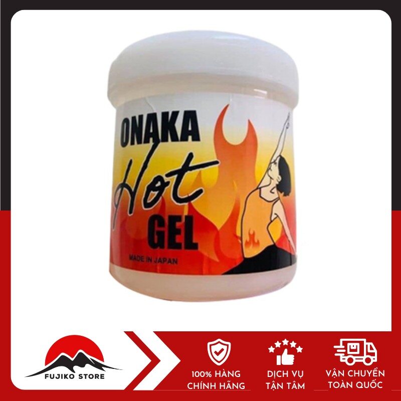 Gel đánh tan mỡ Onaka Hot Gel PILLBOX 300g
