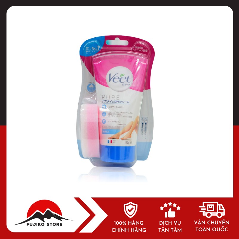 RECKITT-kem-tay-long-Veet-xanh-duong-cho-da-nhay-cam-150g-1 Kem tẩy lông Veet xanh cho da nhạy cảm RECKITT