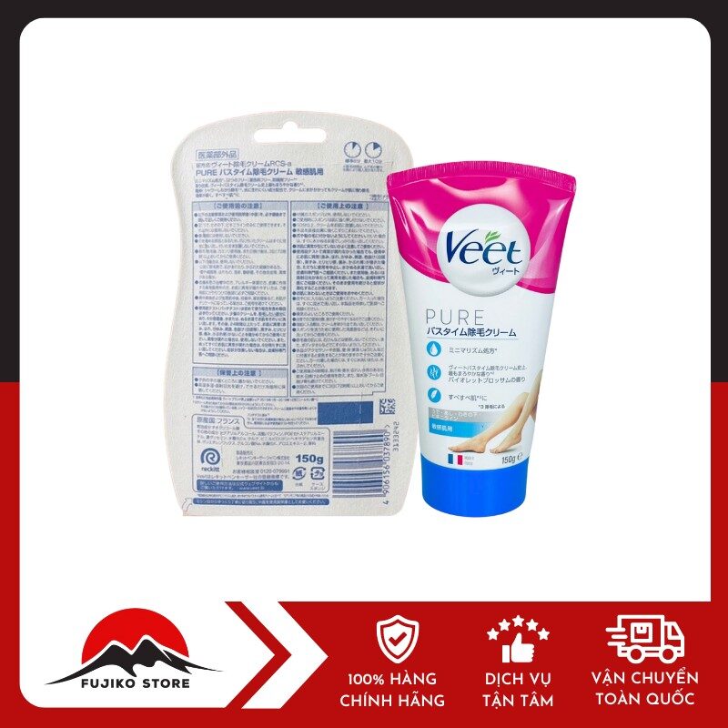 Kem tẩy lông Veet xanh cho da nhạy cảm RECKITT