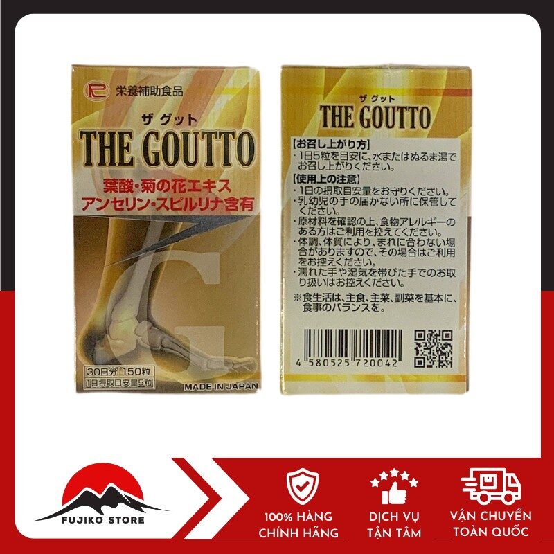 Viên uống trị bệnh Gout RIBETO 150 viên