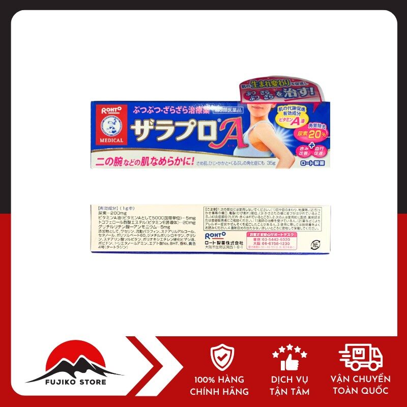 Kem trị viêm nang lông Zaraporo Rohto