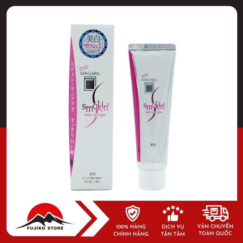 SANGI - Kem đánh răng Apagard cho người hút thuốc 125g