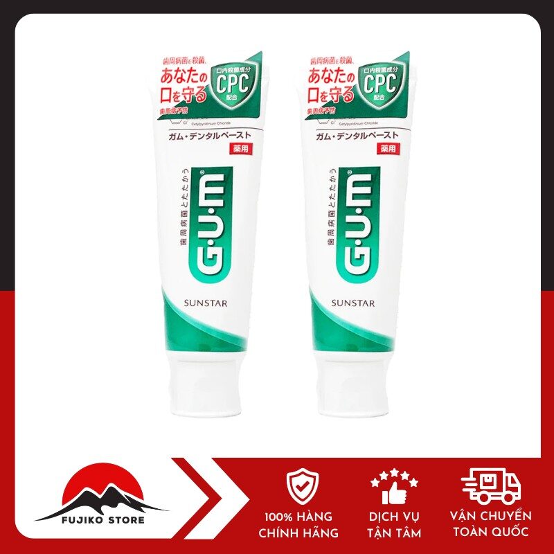 SUNSTAR - Kem đánh răng thảo mộc bạc hà 120g