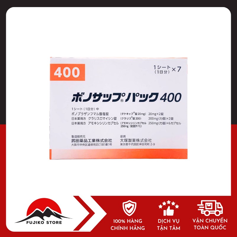 Vien-uong-tri-khuan-HP-TAKEDA-1 Viên uống trị khuẩn HP dạ dày Lansup 400