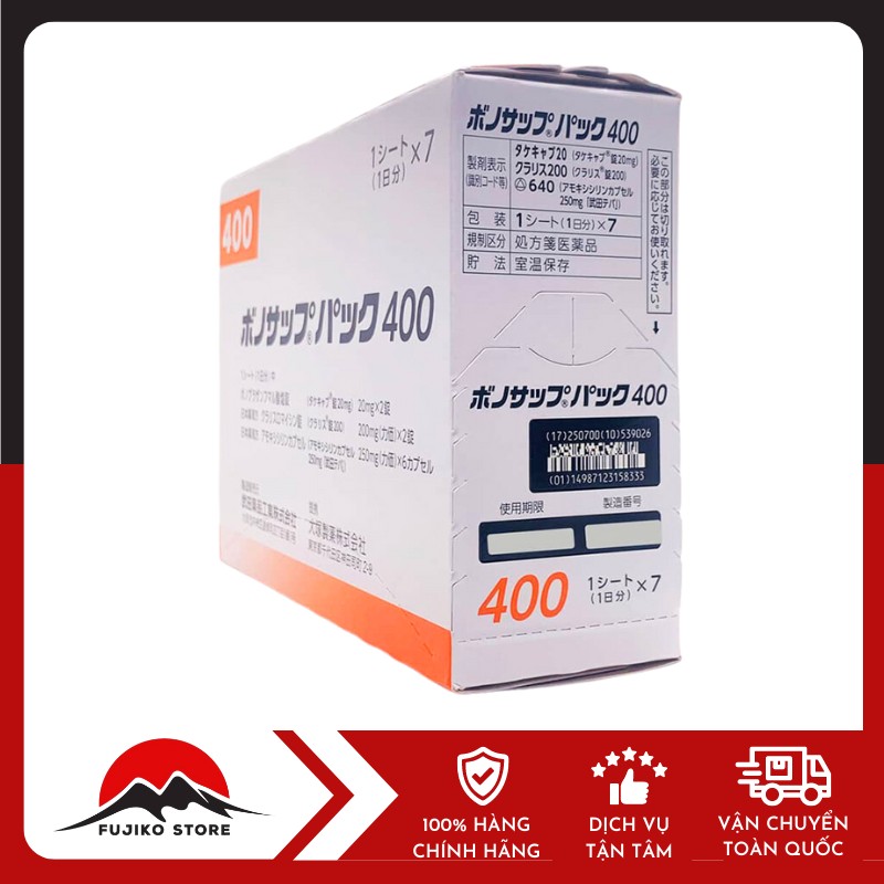 Vien-uong-tri-khuan-HP-TAKEDA-3 Viên uống trị khuẩn HP dạ dày Lansup 400