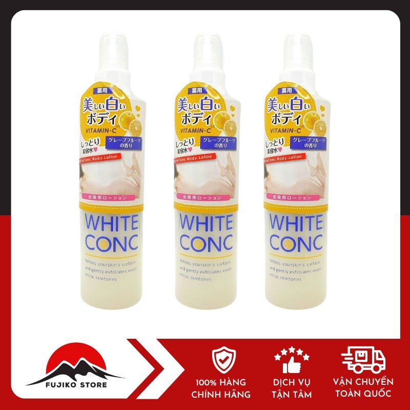 Xịt dưỡng trắng body WHITE CONC
