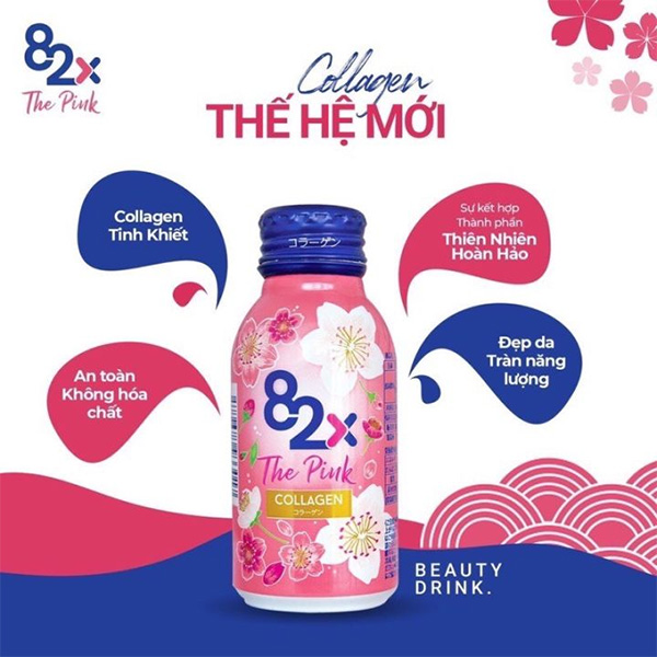 Thức uống Collagen 82x The Pink API