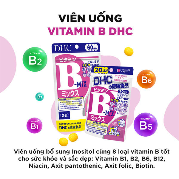 Viên uống Vitamin B tổng hợp DHC