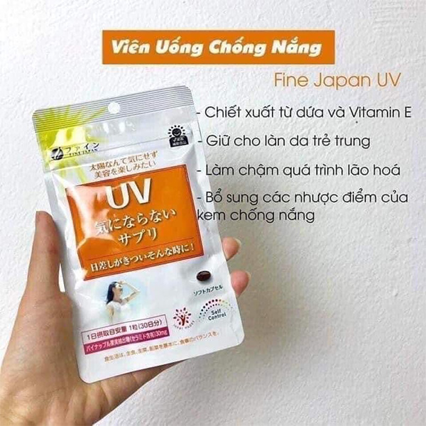 Viên uống chống nắng FINE