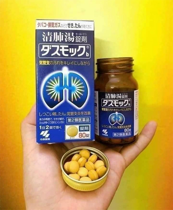 KOBAYASHI - Viên bổ phổi giảm ho, tan đờm 80 viên