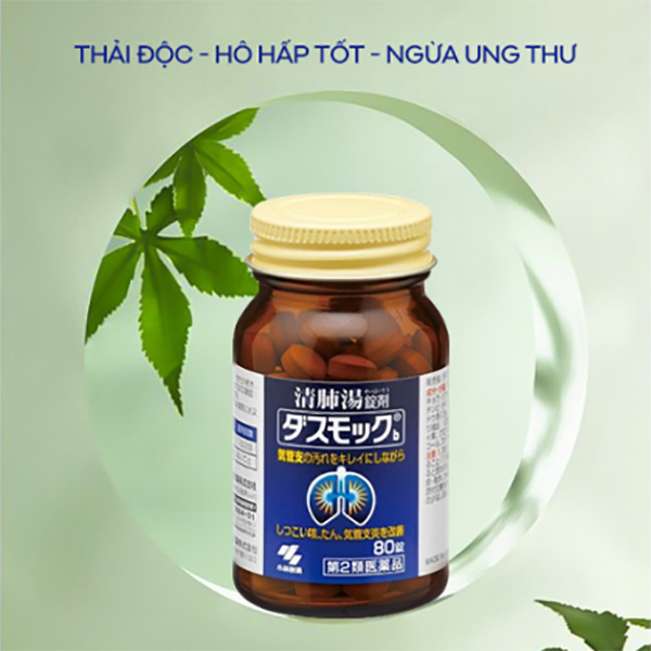 KOBAYASHI - Viên bổ phổi giảm ho, tan đờm 80 viên