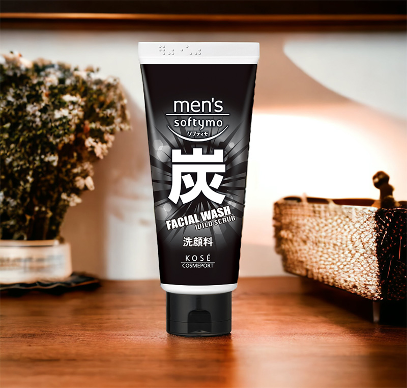 Sữa rửa mặt hoạt tính Softymo MENʼS KOSE