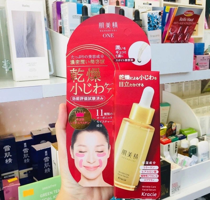 Serum trị nhăn mắt & khóe miệng Kracie Hadabisei