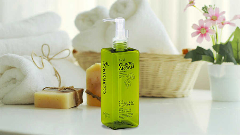 Dầu tẩy trang DEVE chiết xuất dầu OLIVE ARGAN KUMANO YUSHI