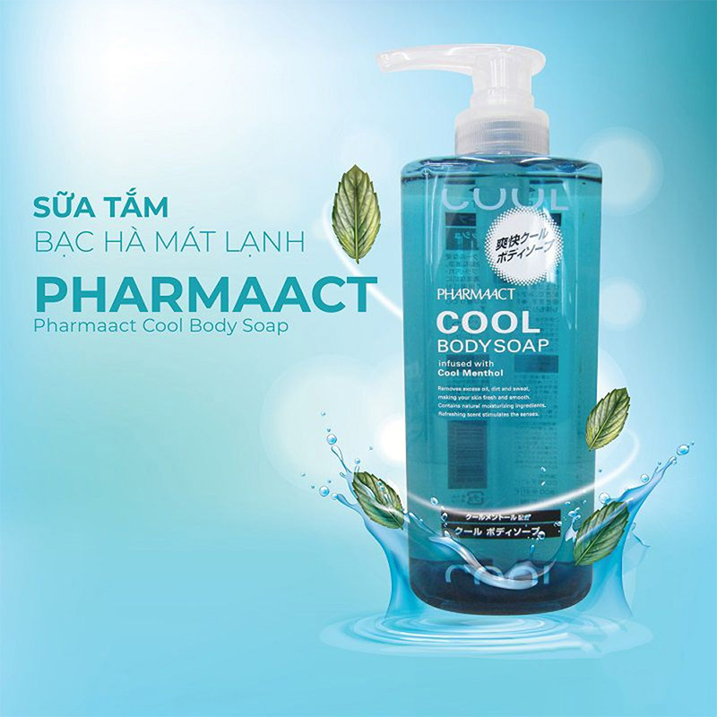 Sữa tắm Pharmaact Men's siêu mát KUMANO YUSHI