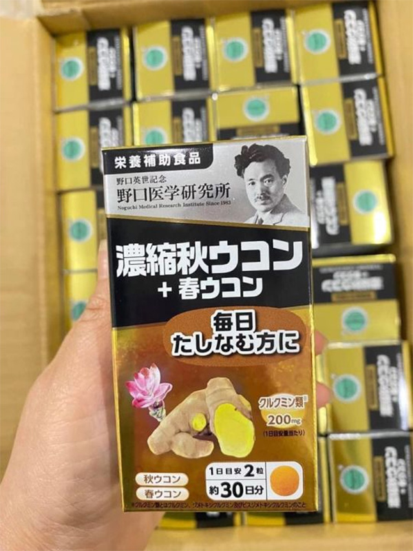 Viên uống tinh nghệ mùa xuân Noguchi 60v