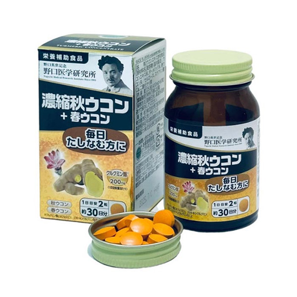 Viên uống tinh nghệ mùa xuân Noguchi 60v