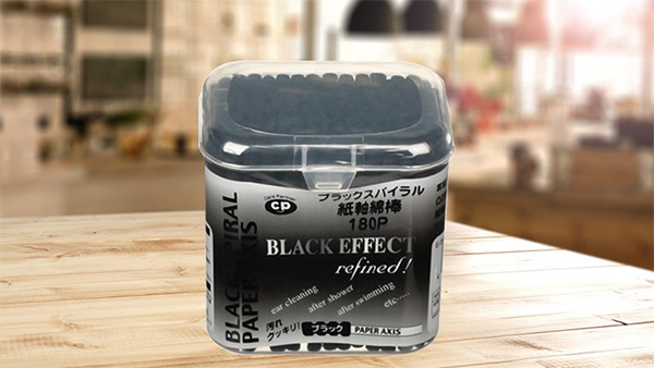 OME - Hộp bông ngoáy tai kháng khuẩn đầu xoắn ốc 180 cây