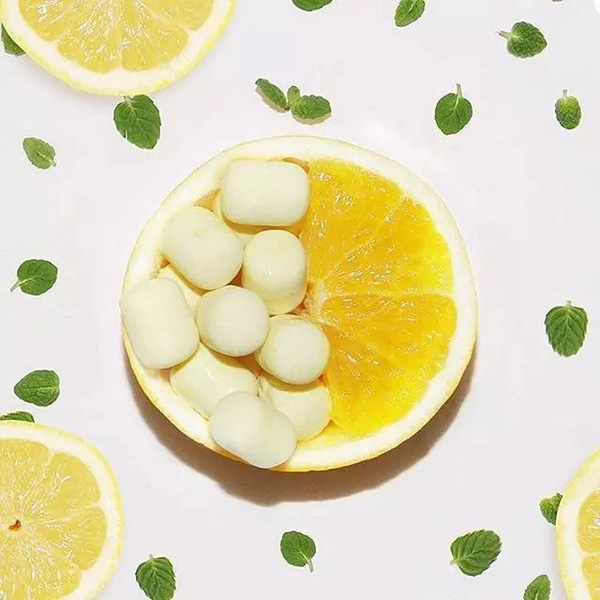 Viên bổ sung Vitamin C dạng túi ORIHIRO vị chanh