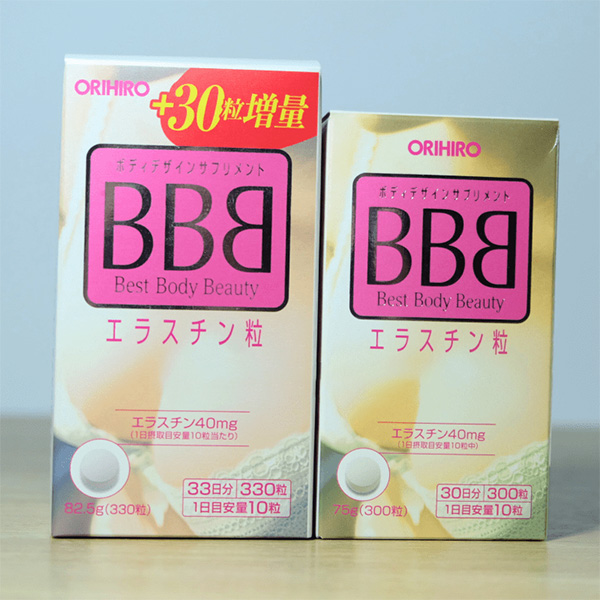 ORIHIRO - Viên uống nở ngực, săn ngực BBB Best Body Beauty (330 viên)