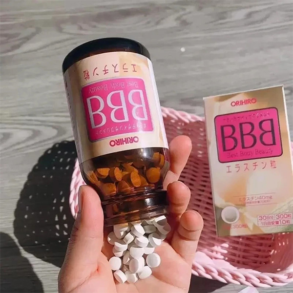 ORIHIRO - Viên uống nở ngực, săn ngực BBB Best Body Beauty (330 viên)