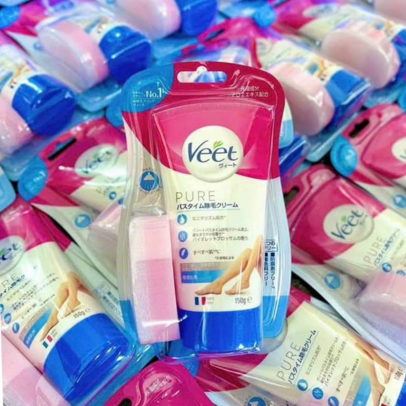 Kem tẩy lông Veet xanh cho da nhạy cảm RECKITT