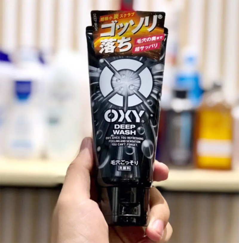 Sữa rửa mặt Oxy làm sạch sâu cho nam ROHTO