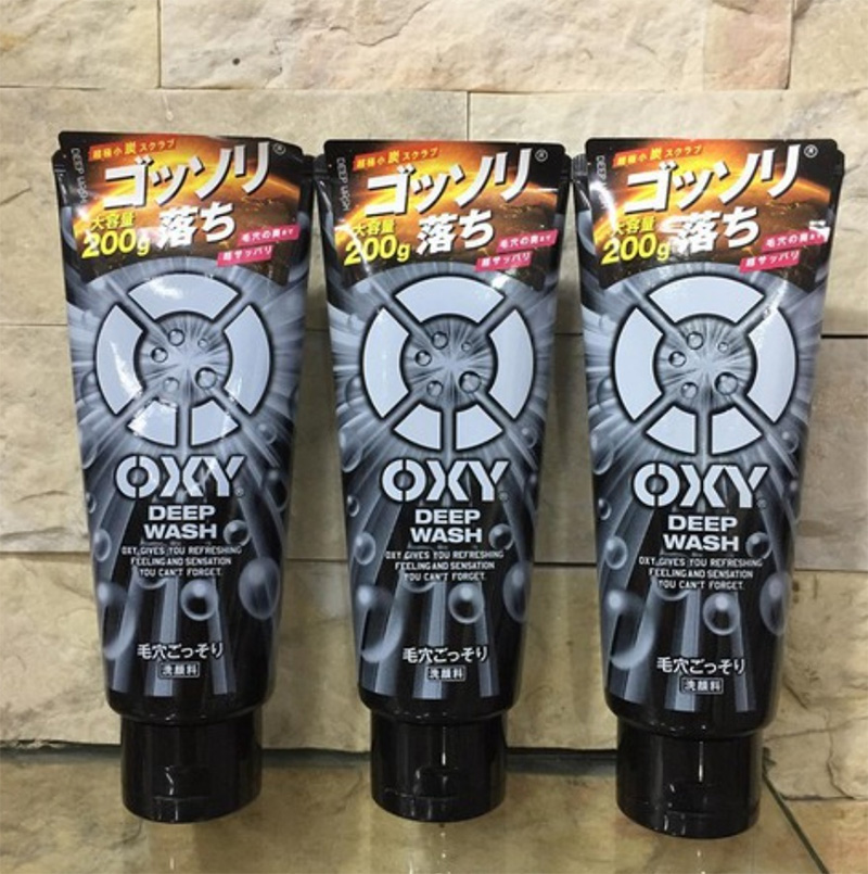 Sữa rửa mặt Oxy làm sạch sâu cho nam ROHTO