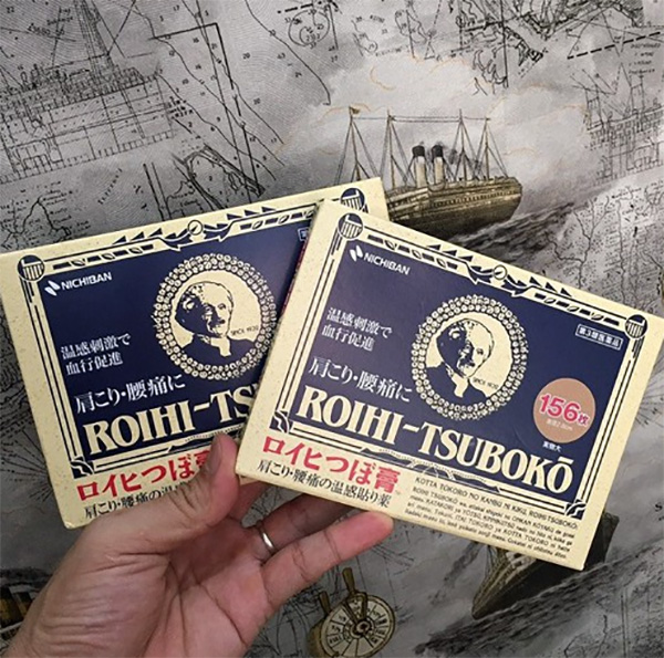 Cao dán huyệt trị đau nhức Roihi Tsuboko