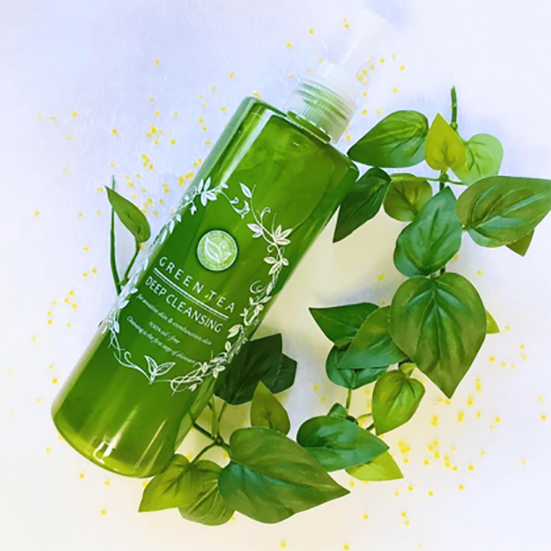 Gel tẩy trang trà xanh làm sạch sâu SANTA MARCHE