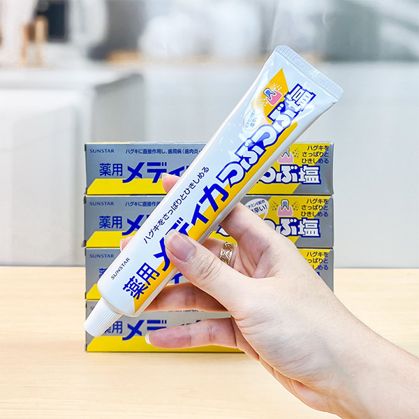 Kem đánh răng muối phòng bệnh răng nướu SUNSTAR tuýp 170g