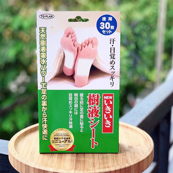 TO PLAN - Miếng dán thải độc chân 30 mếng