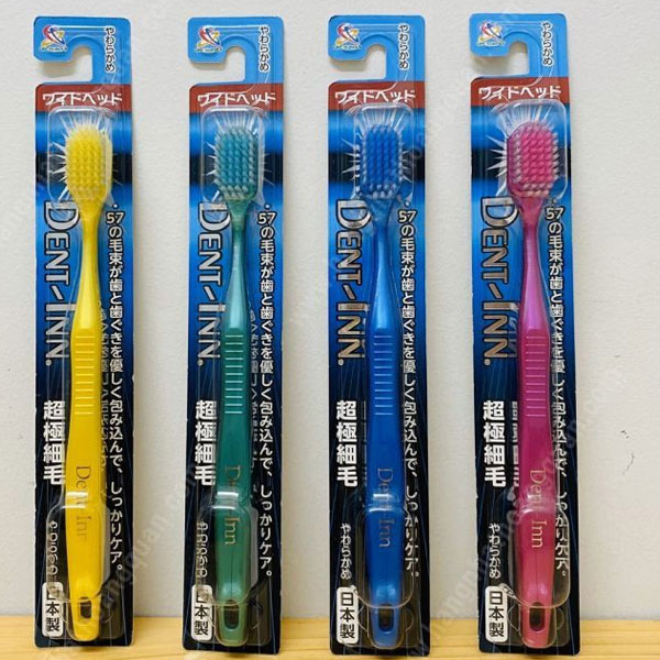 Bàn chải đánh răng Dent Inn bản to loại mềm