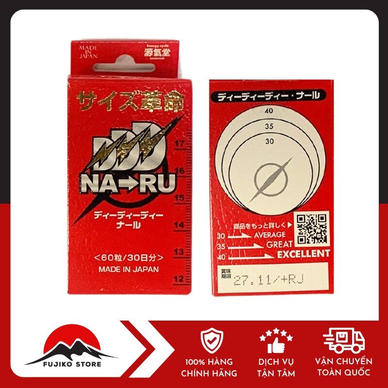 Viên uống tăng kích thước cậu nhỏ Genkido Naru (60 Viên)