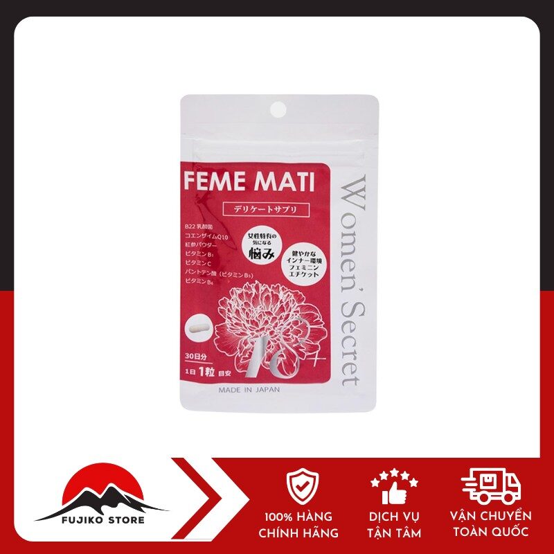 Viên uống phụ khoa FEME MATI 30 viên