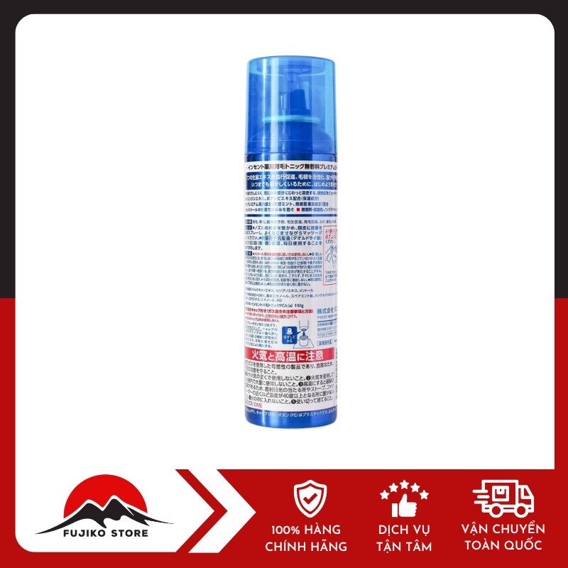 Xịt dưỡng mát lạnh, ngăn ngừa tóc gãy rụng dành cho nam BATHCLIN