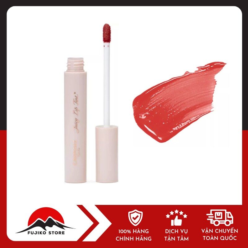 CANMAKE - Son bóng, dưỡng ẩm, lâu trôi Juicy Lip Tint (hồng cổ điển -01)