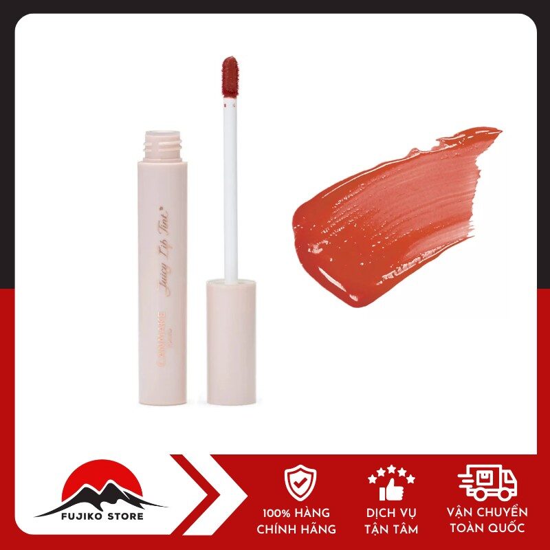 CANMAKE - Son bóng, dưỡng ẩm, lâu trôi Juicy Lip Tint (đỏ trầm-02)