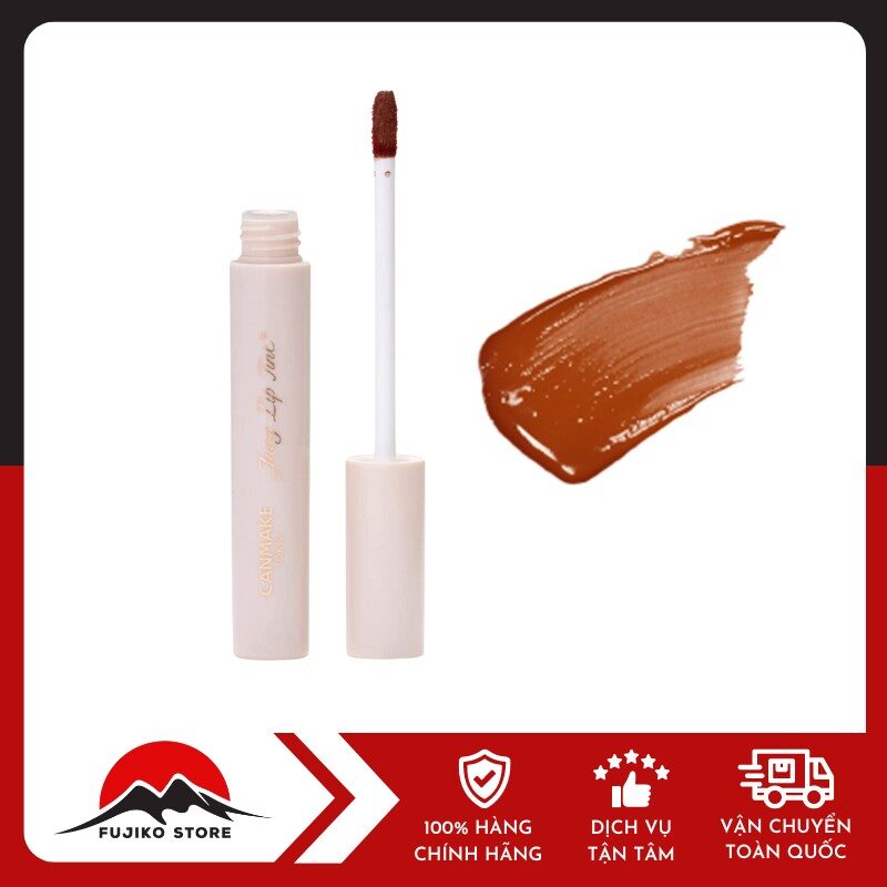 CANMAKE - Son bóng, dưỡng ẩm, lâu trôi Juicy Lip Tint (nâu đất-04)