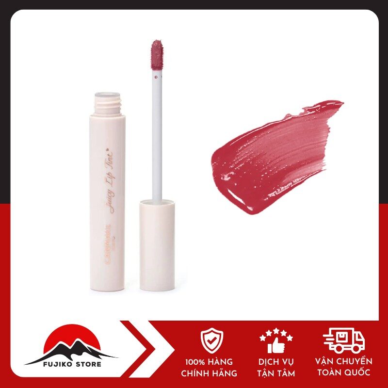 CANMAKE - Son bóng, dưỡng ẩm, lâu trôi Juicy Lip Tint (hồng sung chín-05)