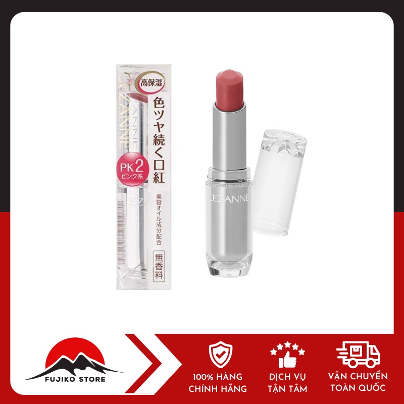 CEZANNE-son-bong-nhe-duong-am-pk2 CEZANNE - Son bóng nhẹ dưỡng ẩm (màu hồng - PK2)