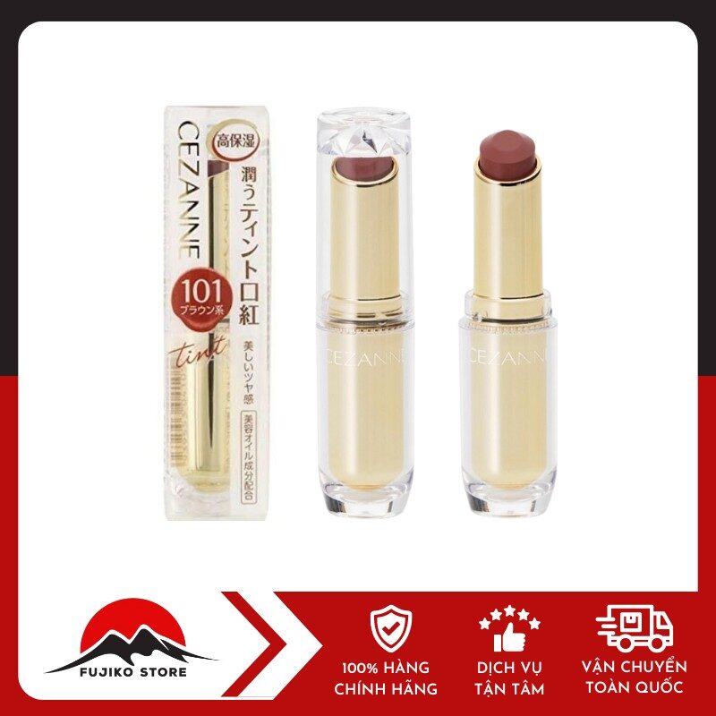 CEZANNE - Son Tint dưỡng ẩm (màu nâu tây - 101)