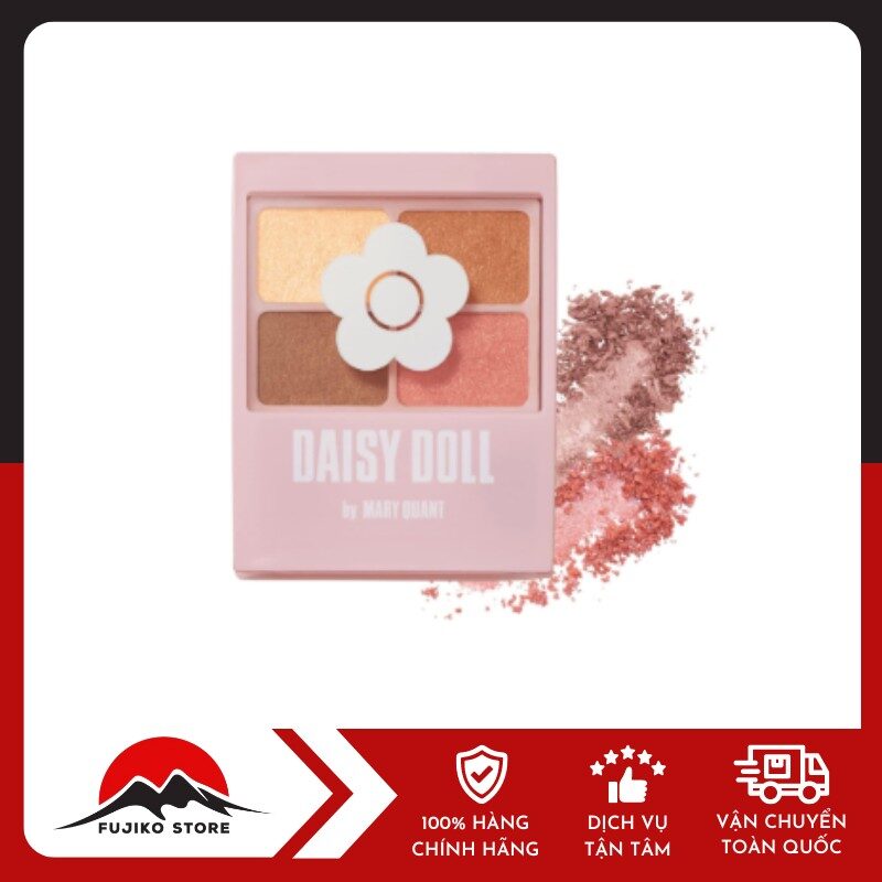 DAISY DOLL - Bảng phấn mắt 4 màu BR-02