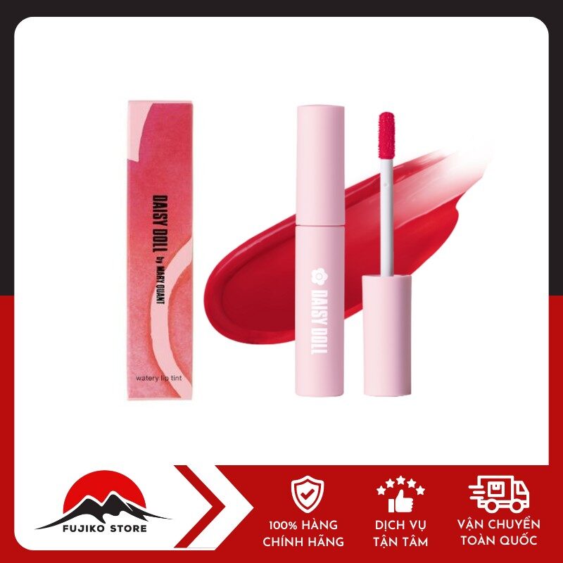 DAISY DOLL - Son Tint bóng màu đỏ thuần (R-01)