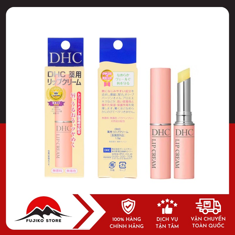 DHC-son-duong-moi-khong-mau DHC - Son dưỡng môi Colour Lip (không màu)