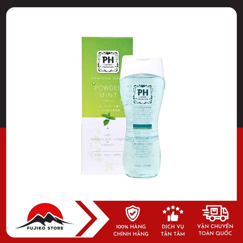 PH Japan - Dung dịch vệ sinh phụ nữ - Mint